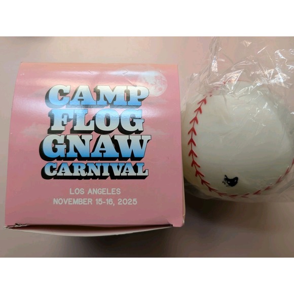 Camp Flog Gnaw Carnival 10 Year Anniversary VIP Baseball Lamp Light Up Box - Picture 3 of 3
